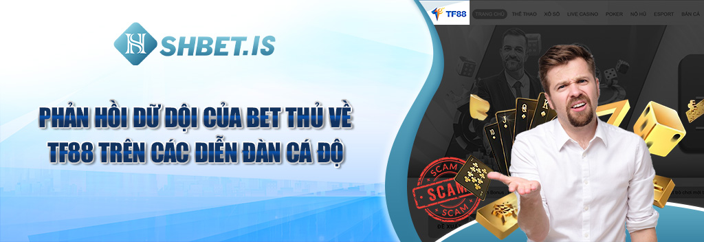 TF88 - Bóc Phốt Chiêu Trò Tinh Vi Lừa Đảo Chiếm Đoạt Tài Sản 3 Phản hồi dữ dội của bet thủ về TF88 trên các diễn đàn cá độ