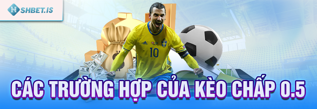 Kèo chấp 05 là gì? Hướng dẫn cách đọc kèo chấp cực chuẩn 2 Các trường hợp của kèo chấp 05